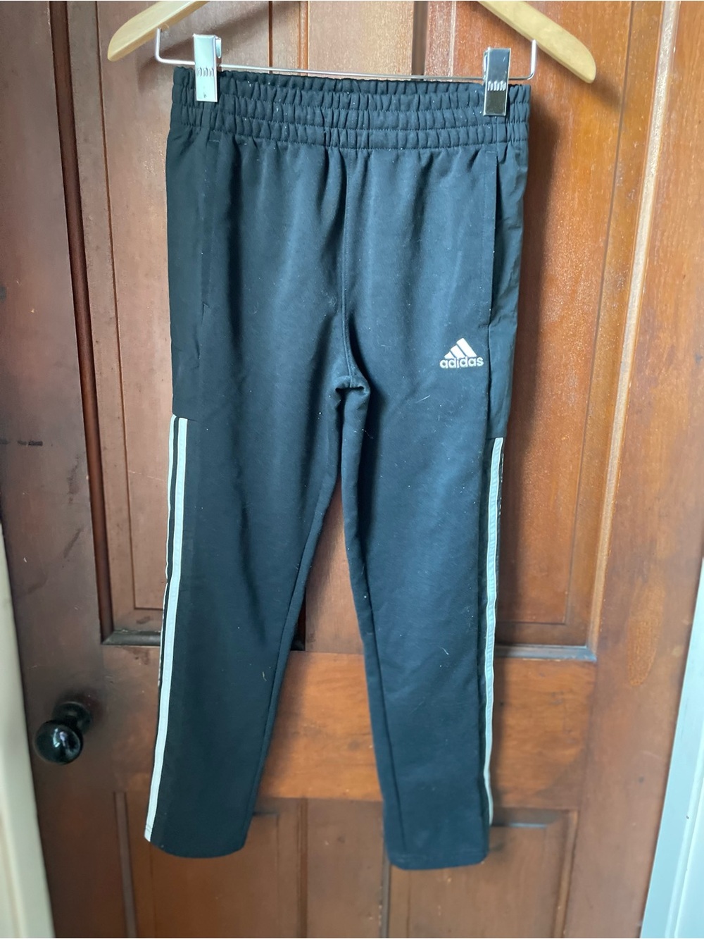 adidas boys medium 10-12 black athletic pants